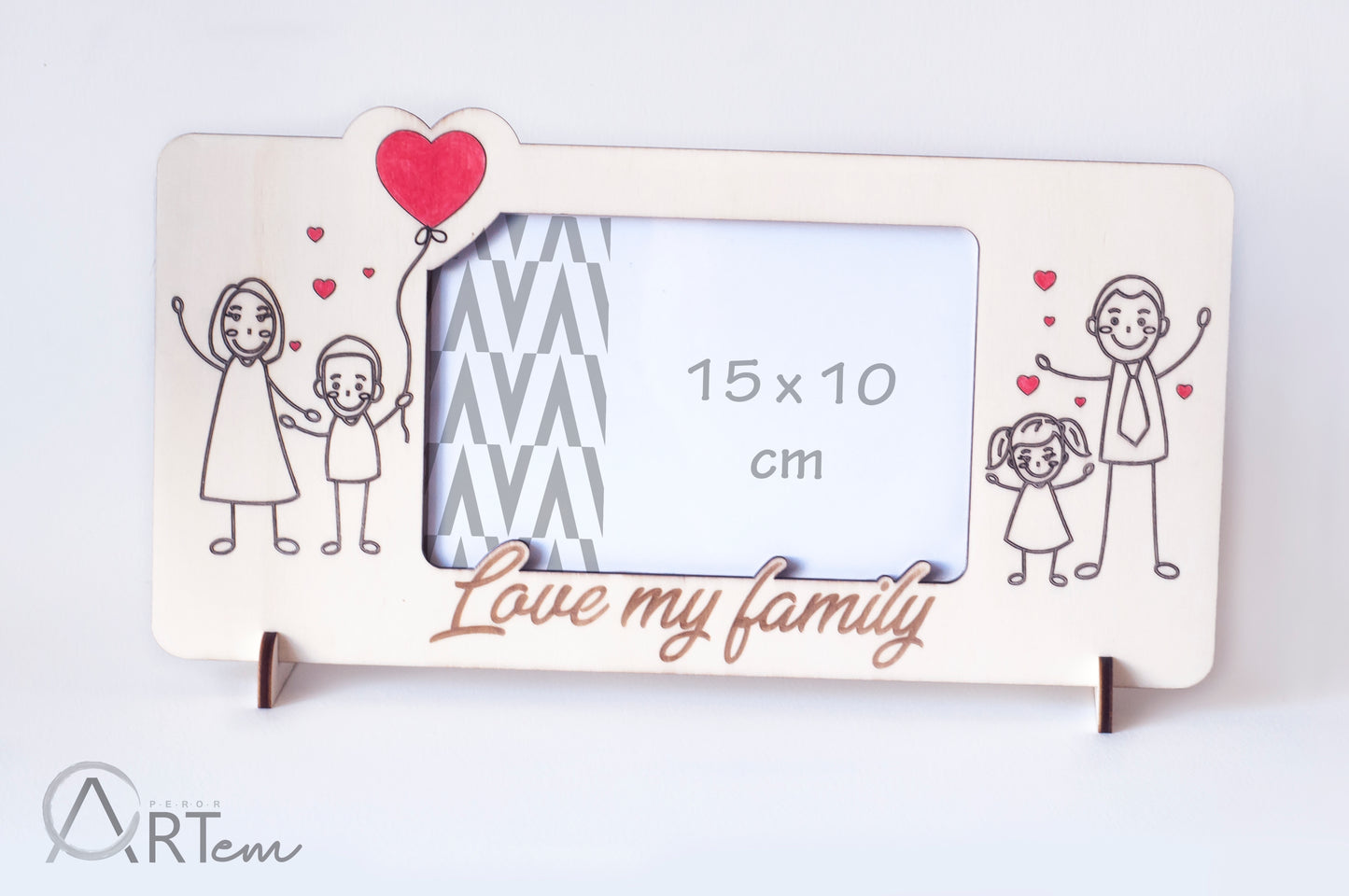 Love My family képkeret