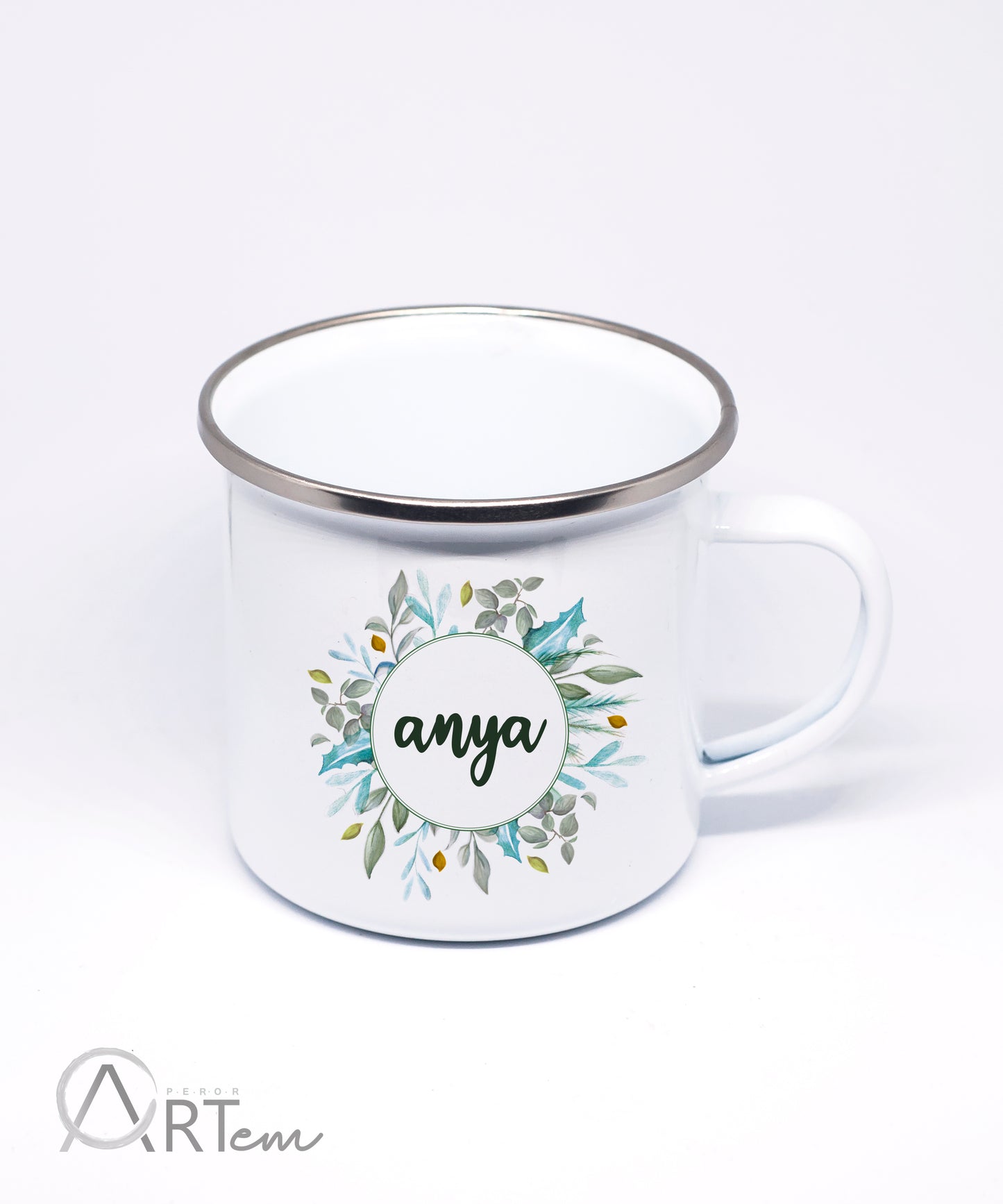 Anya bögre leveles díszítéssel