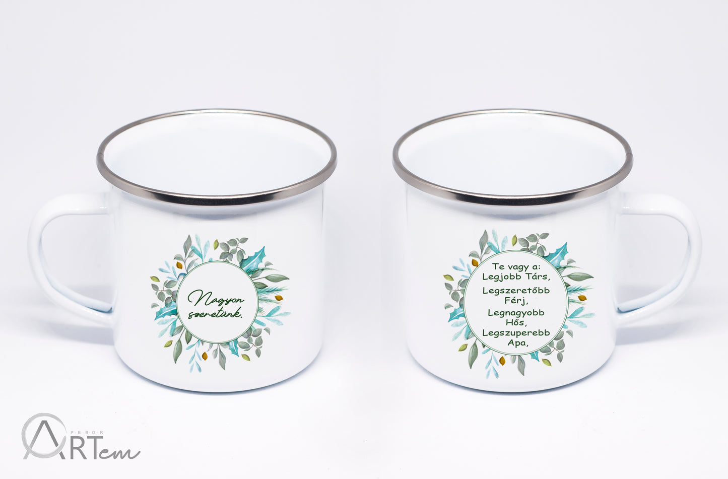 Nagyon szeretünk apa bögre