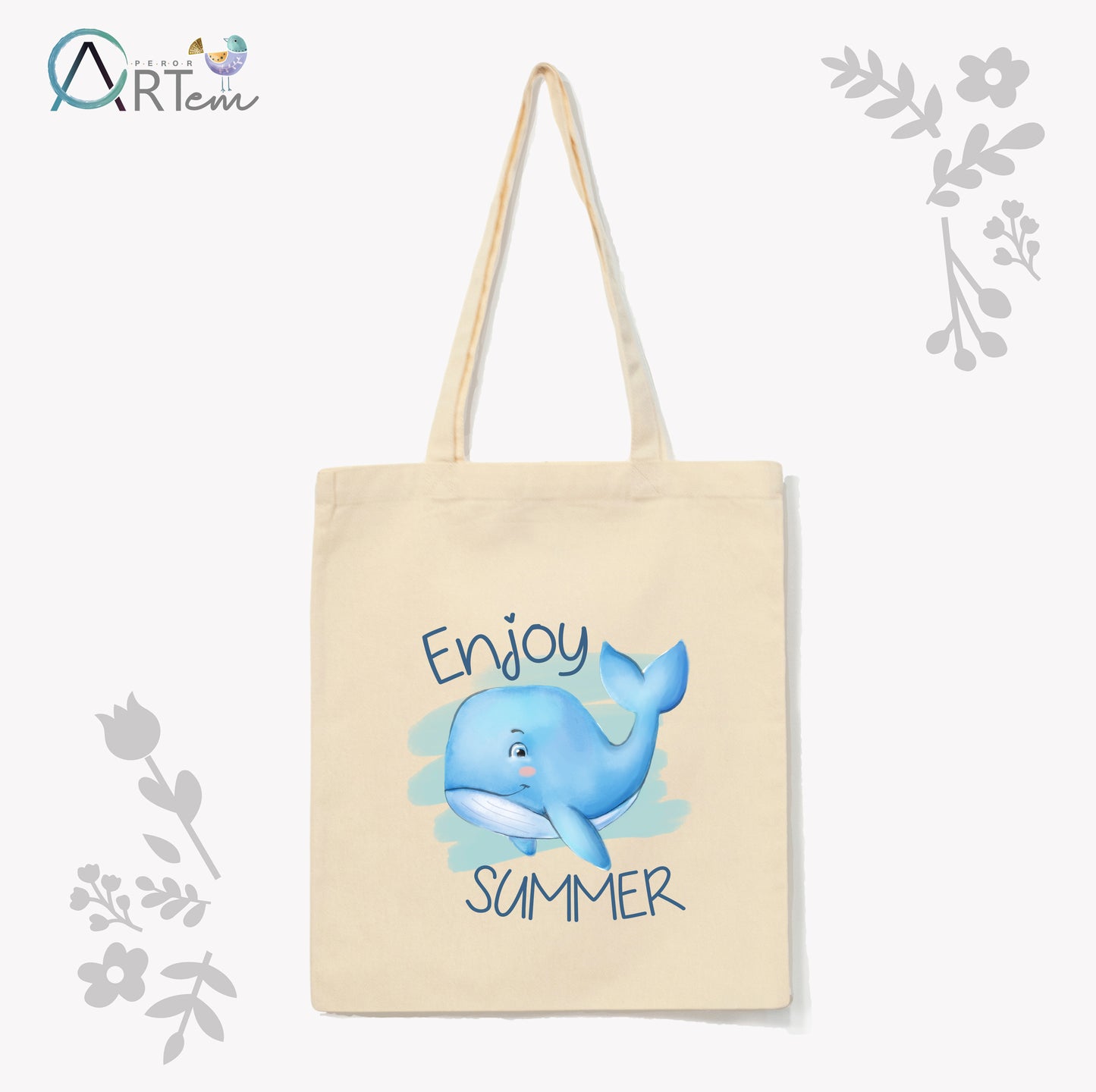 Enjoy summer bálnás szatyor