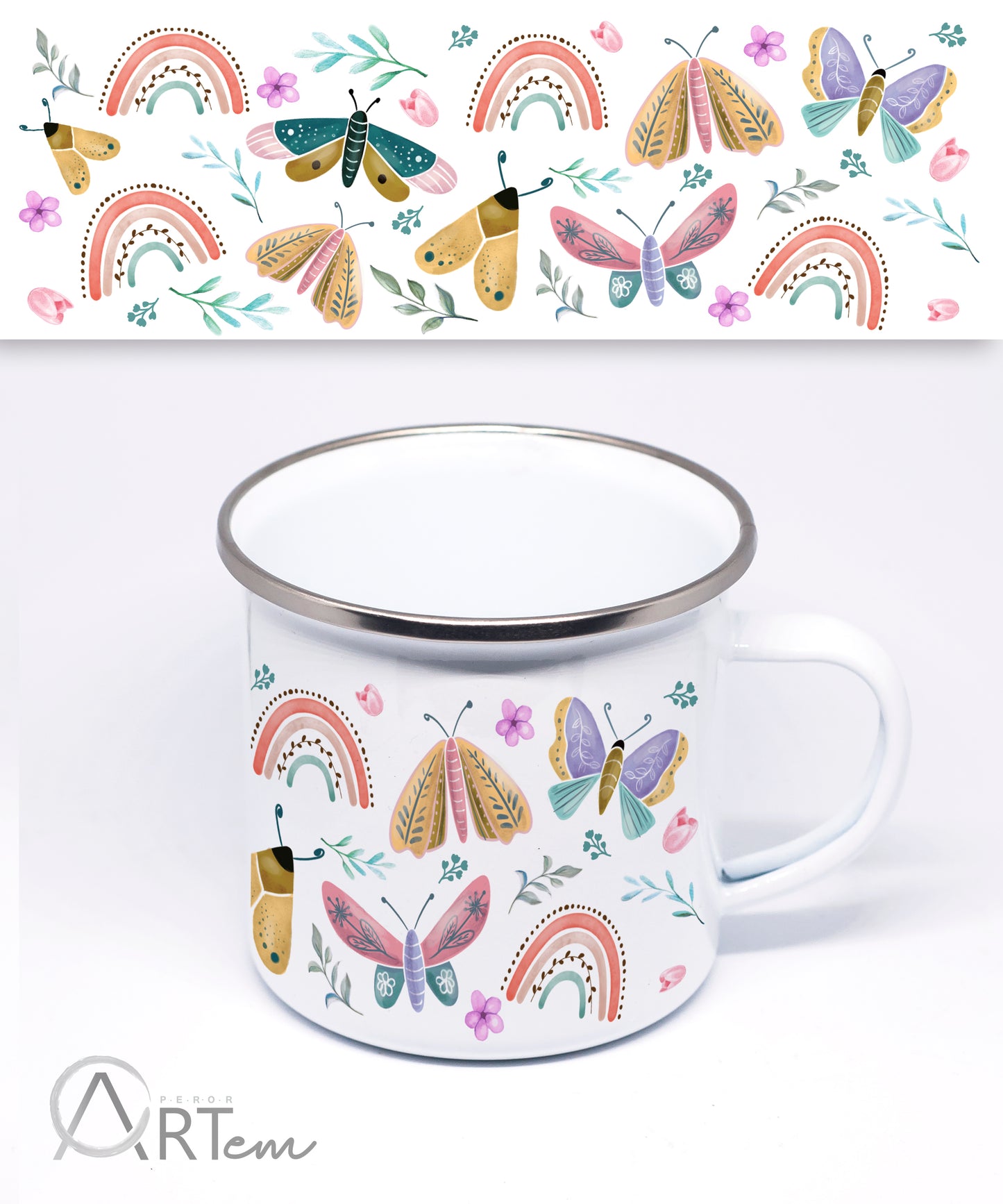 Pillangók szivárvánnyal